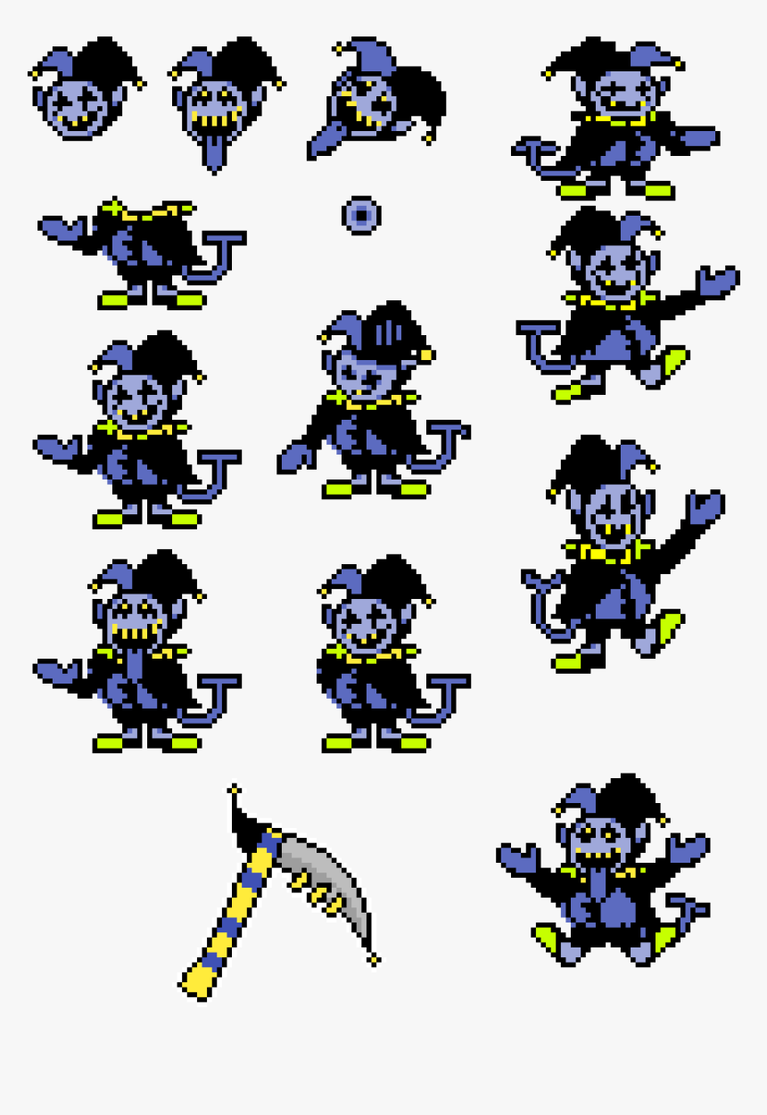 Jevil Sprite Sheet, HD Png Download, Free Download