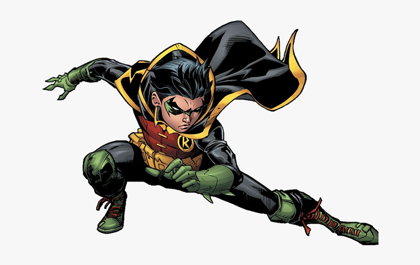 Transparent Damian Wayne Png - Rebirth Damian Wayne Robin, Png Download, Free Download