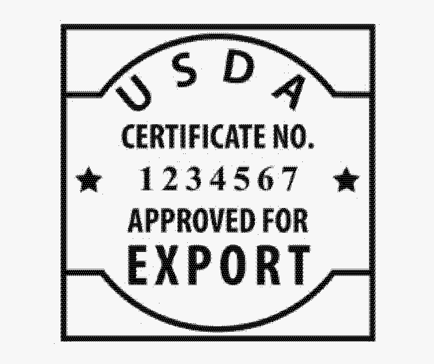 Usda Approved For Export, HD Png Download, Free Download