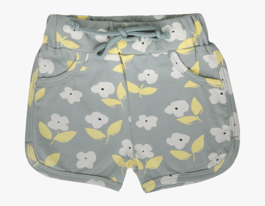 Nature Baby Jenny Shorts In Meadow Blue Mist Print - Board Short, HD Png Download, Free Download