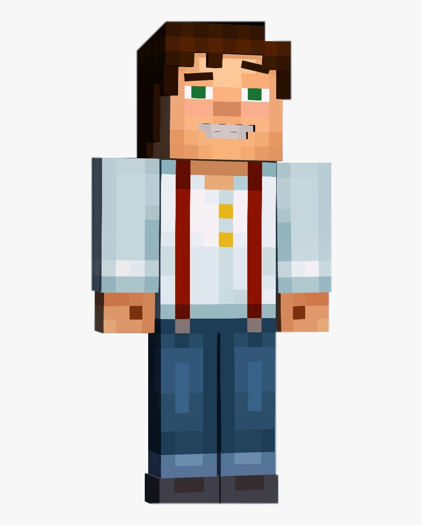 Minecraft Story Mode Characters Jesse , Png Download - Minecraft Story Mode Season Jesse, Transparent Png, Free Download