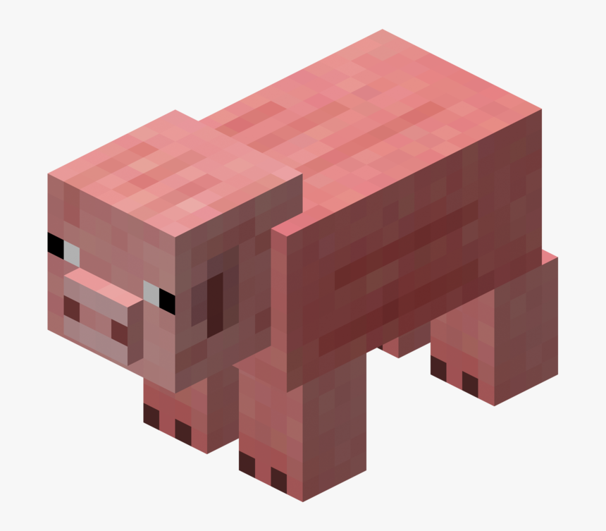 Minecraft Pig Pdf, HD Png Download, Free Download