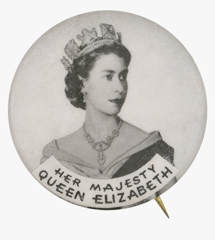 Her Majesty Queen Elizabeth Political Button Museum - Circle, HD Png Download, Free Download