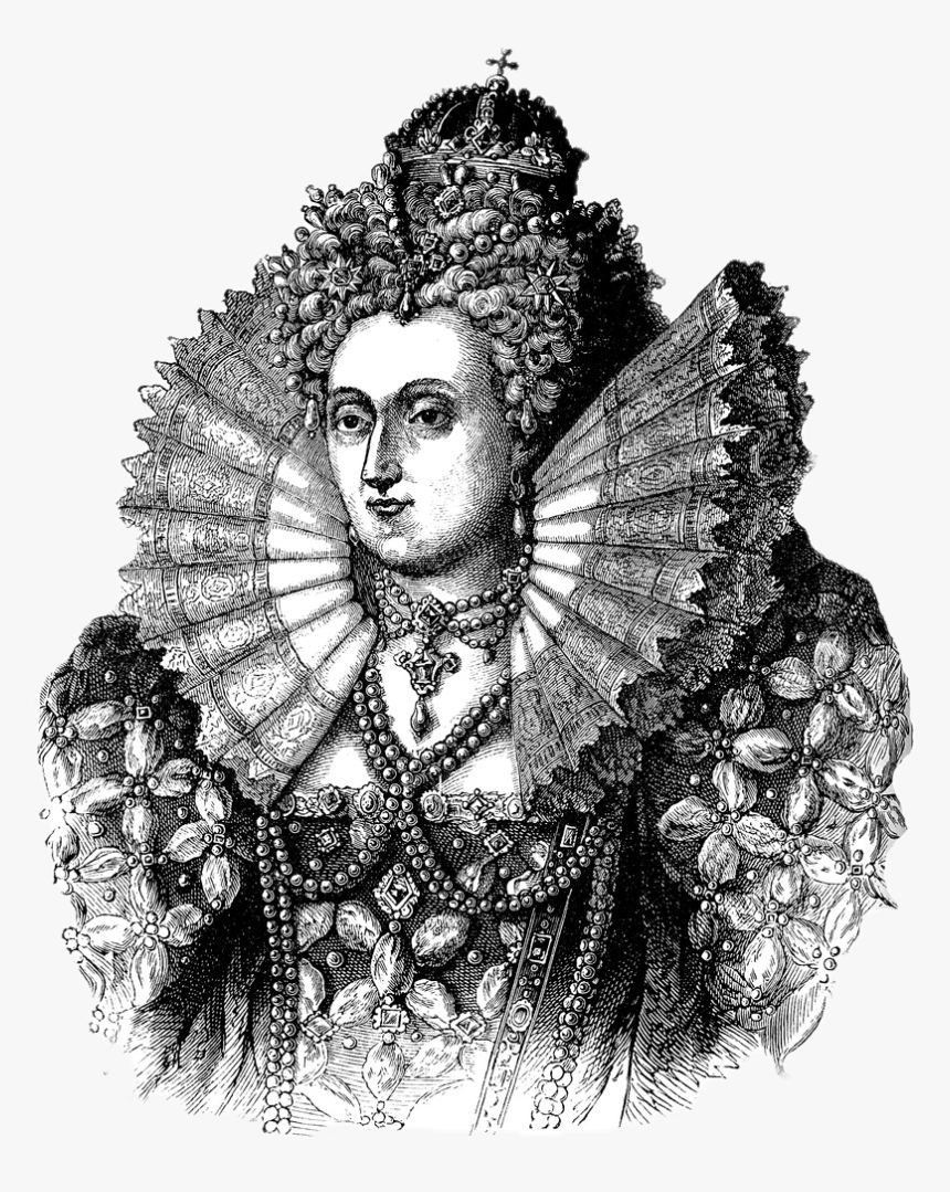 Queen Elisabeth I England - Queen Elizabeth 1 Png, Transparent Png, Free Download