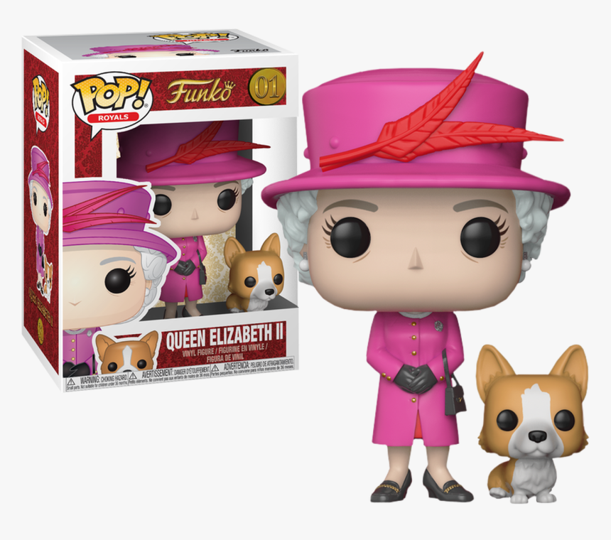 Queen Elizabeth Ii Pop Vinyl Figure - Queen Elizabeth Funko Pop, HD Png Download, Free Download