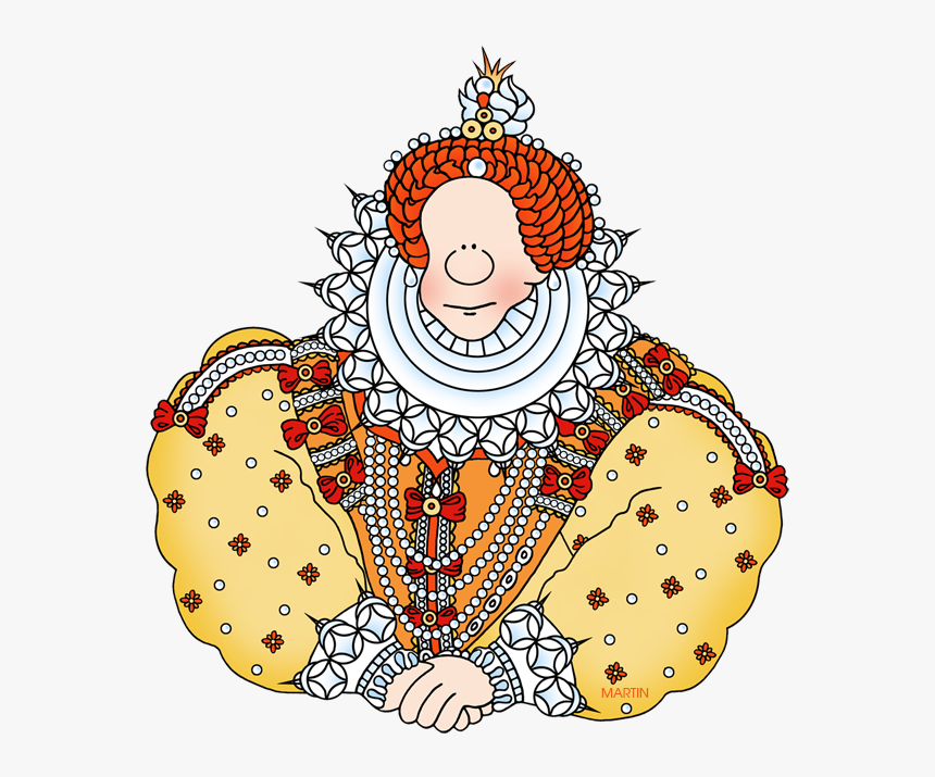 Queen Elizabeth I - Queen Elizabeth 1 Clipart, HD Png Download, Free Download