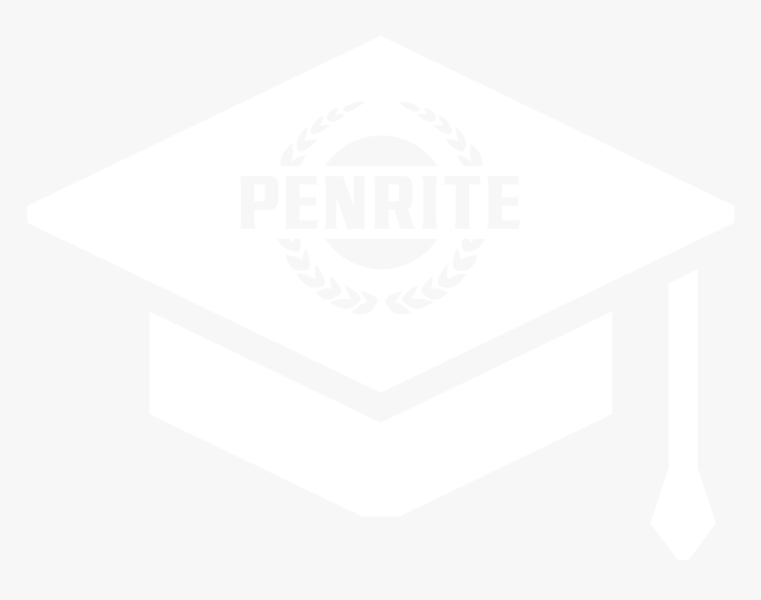 White Graduation Cap Icon Png, Transparent Png, Free Download