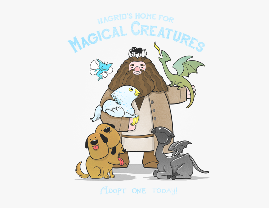 Cartoon Harry Potter Creatures, HD Png Download, Free Download