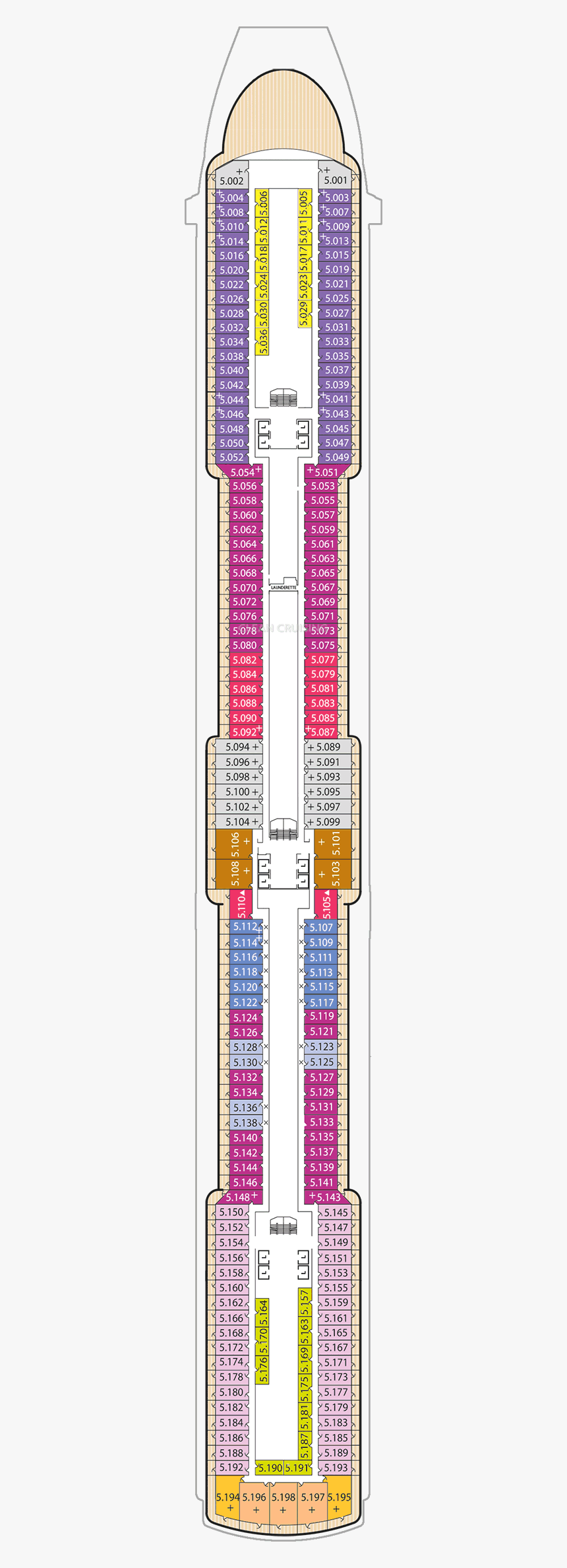 Deck Plans Queen Elizabeth Ship, HD Png Download, Free Download