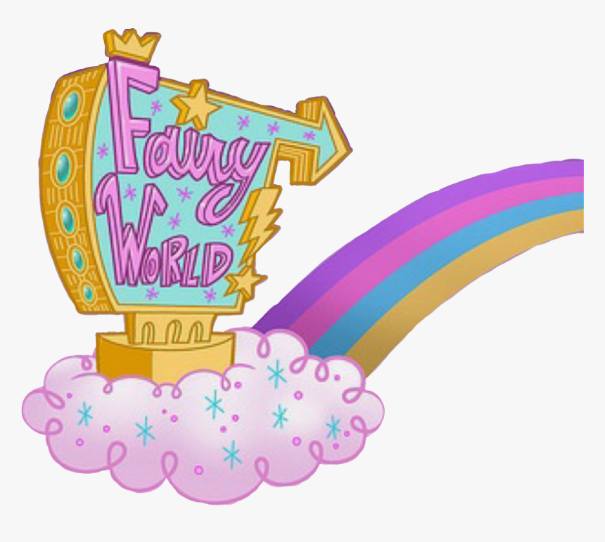 #fairlyoddparents #fairly #odd #parents #aesthetic - Fairly Oddparents Fairy World, HD Png Download, Free Download