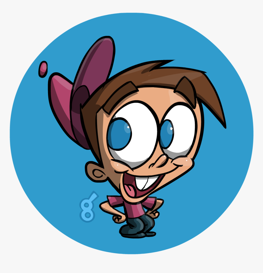 Gabriel Valles Timmyturner Fairlyoddparents - Draw A Cartoon Timmy Turner, HD Png Download, Free Download