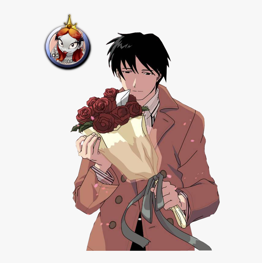 Roy Mustang With Flowers, HD Png Download, Free Download