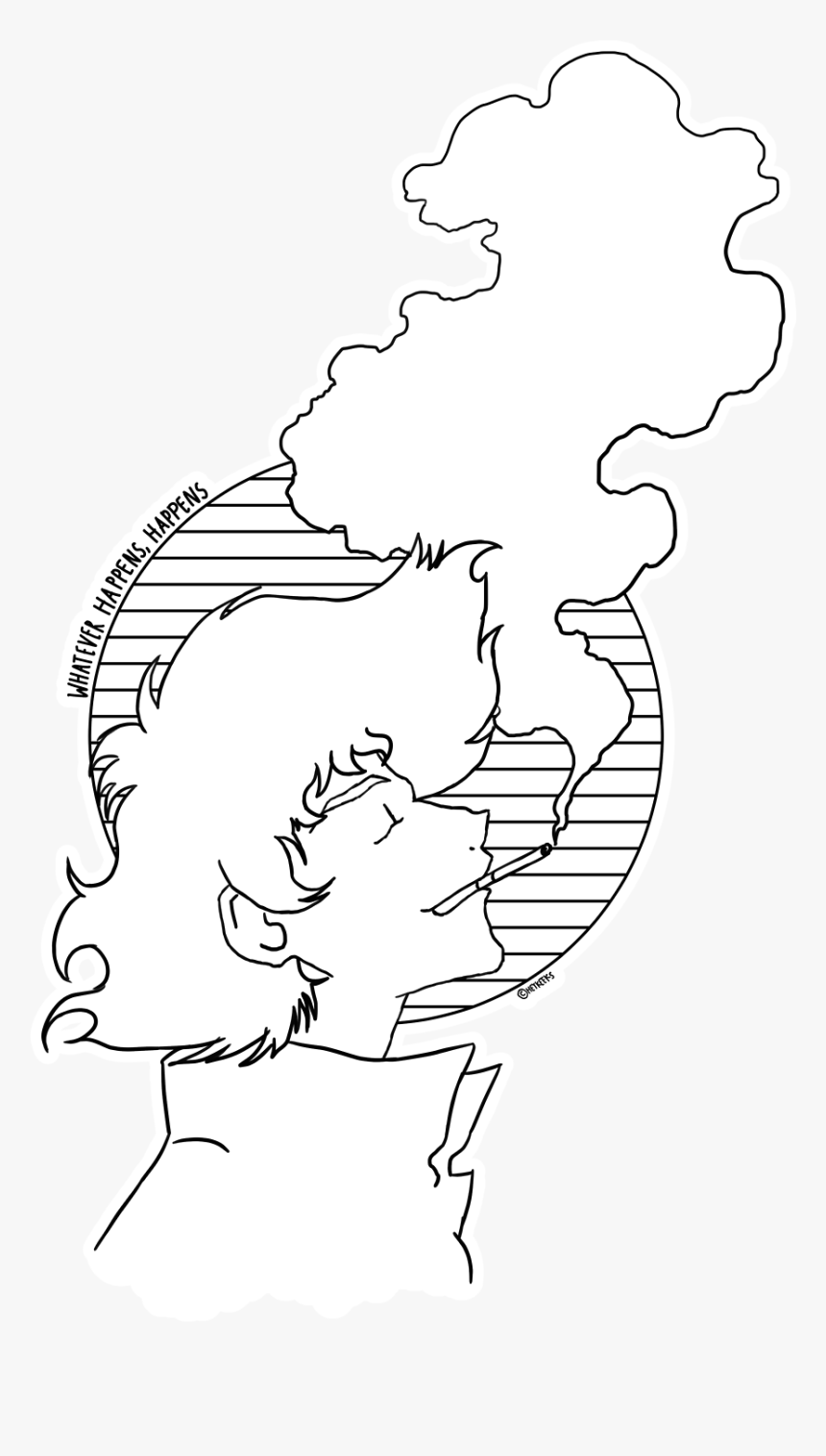 Cowboy Bebop Black And White Transparent, HD Png Download, Free Download