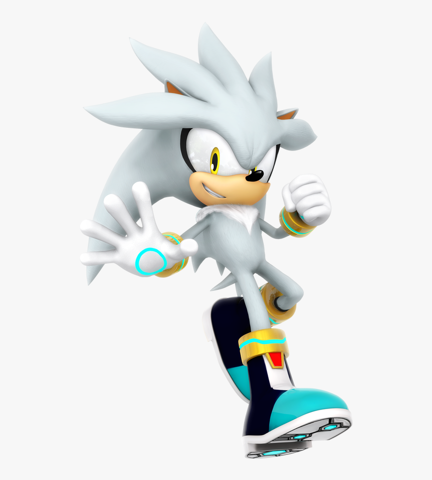 Sonic Games Silver The Hedgehog - Silver Sonic The Hedgehog Characters, HD Png Download, Free Download