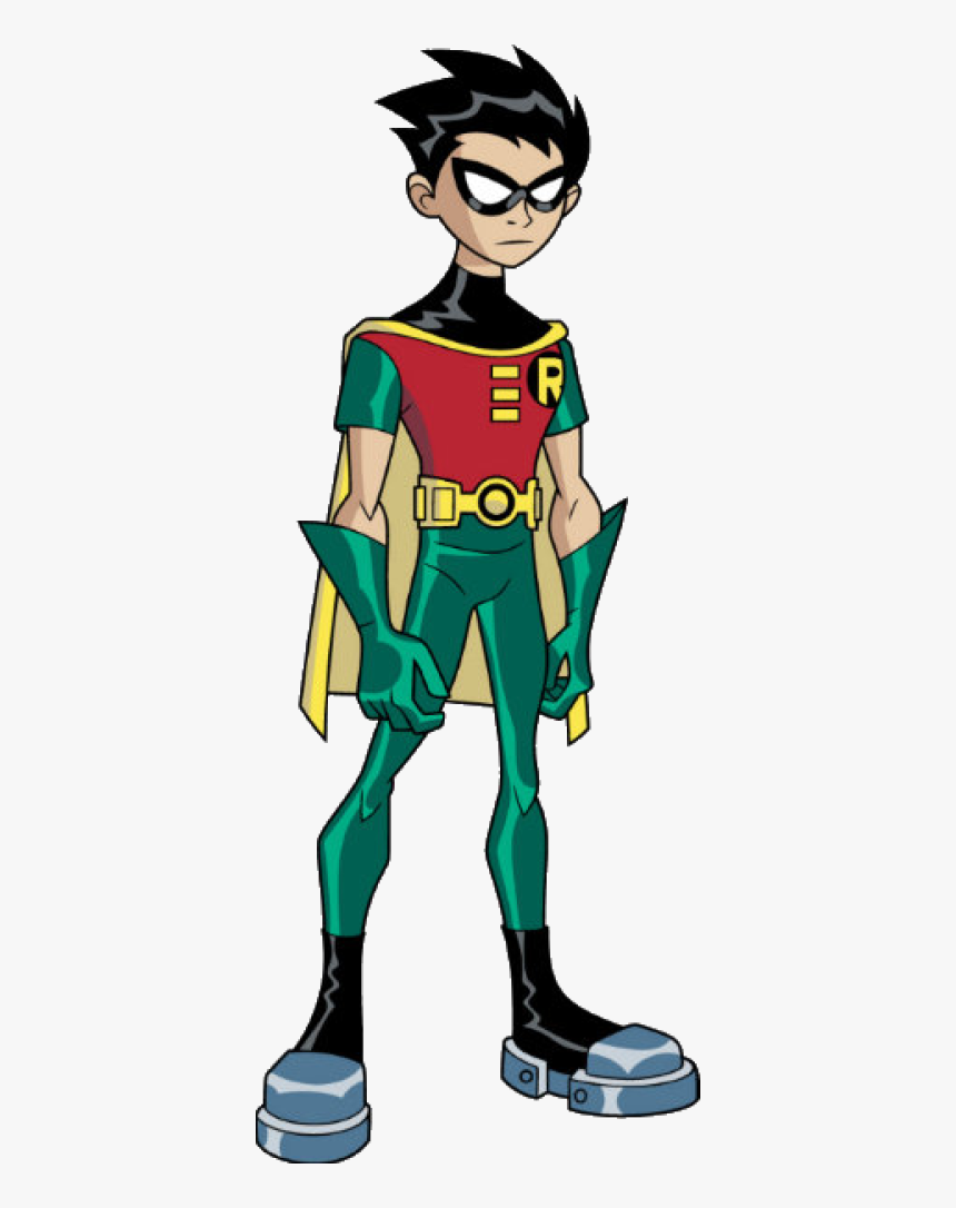 Superhero Robin Png Clipart"
										 Title= - Titans Cartoon Network Robin, Transparent Png, Free Download
