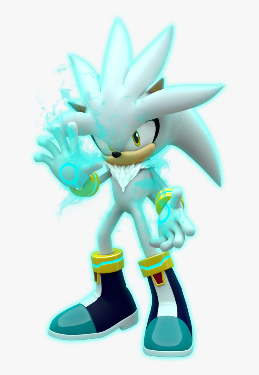 Silver The Hedgehog , Png Download - Silver The Hedgehog 3d Png, Transparent Png, Free Download