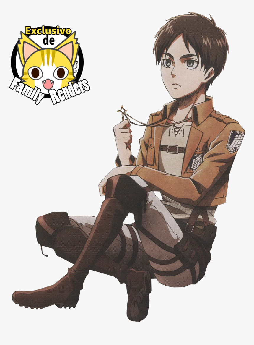 Transparent Eren Jaeger Png - Render Eren, Png Download, Free Download