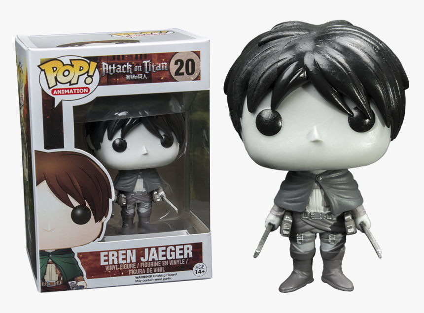 Figurine Pop Attack On Titan Eren, HD Png Download, Free Download