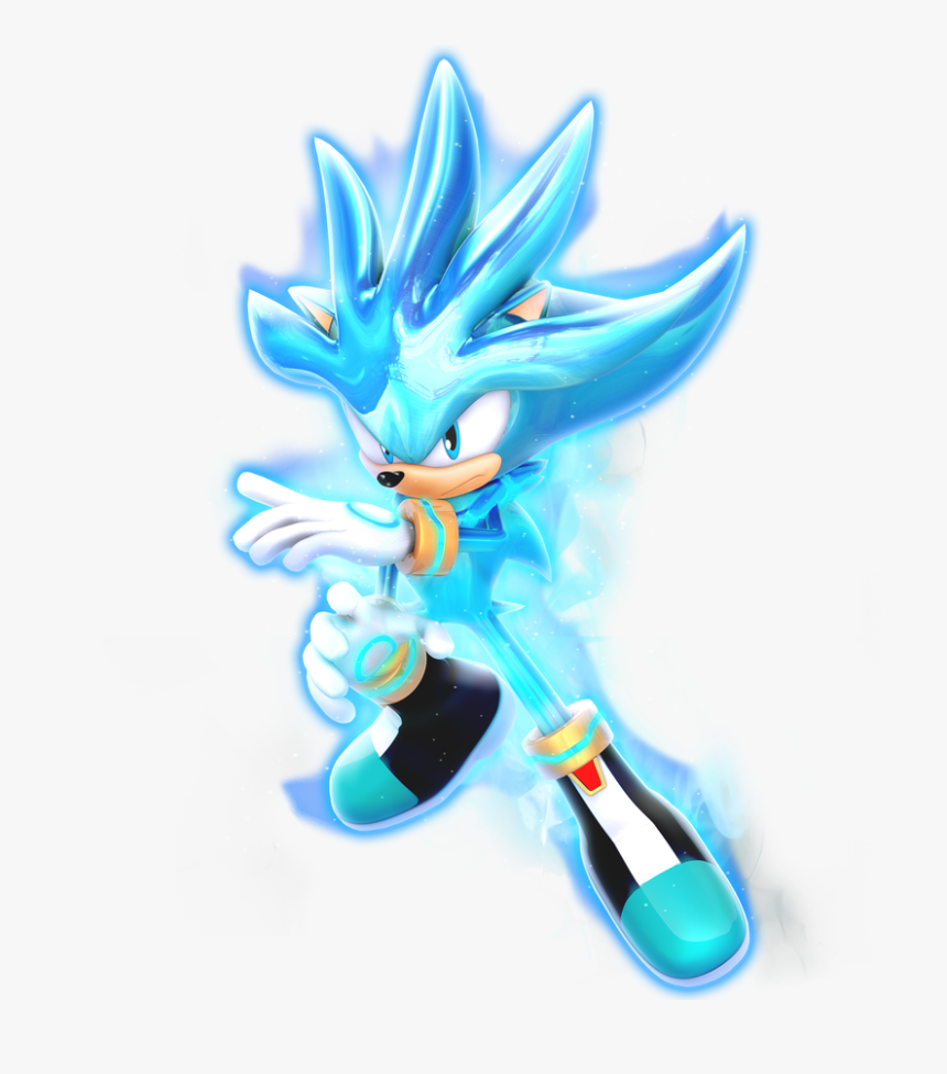 #silverthehedgehog Super Saiyan Blue Silver The Hedgehog - Silver The Hedgehog Forms, HD Png Download, Free Download