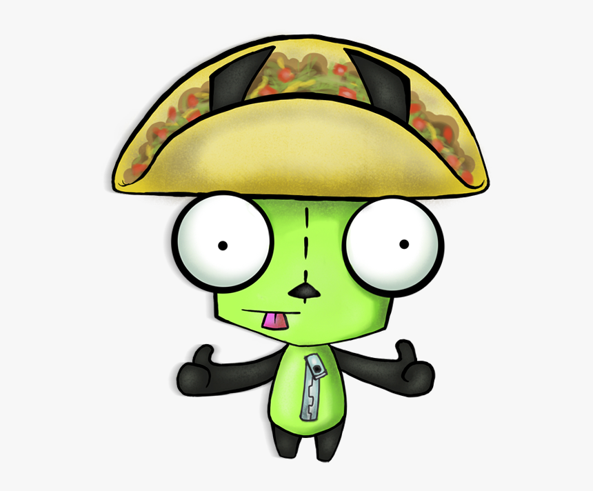 Matrix Tacos Catering Clip Art Library Rh Clipart Library - Gir Invader Zim Tacos, HD Png Download, Free Download