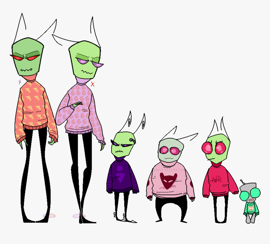 Invader Zim Gir Png , Png Download - Cartoon, Transparent Png, Free Download