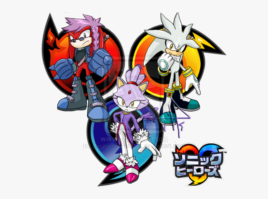 Sonic The Hedgehog What Team Would U Make In The Games - Sonic Heroes New Teams, HD Png Download, Free Download
