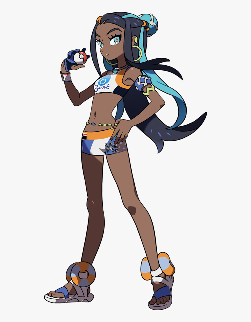 Nessa - Pokemon Sword And Shield Nessa, HD Png Download, Free Download