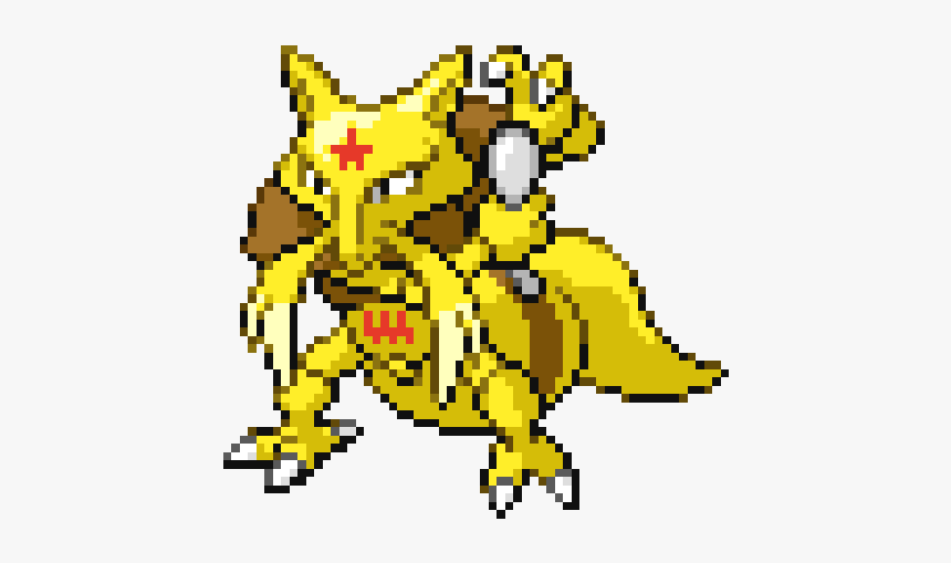 Pokemans - Pokemon Kadabra Sprite Png, Transparent Png, Free Download