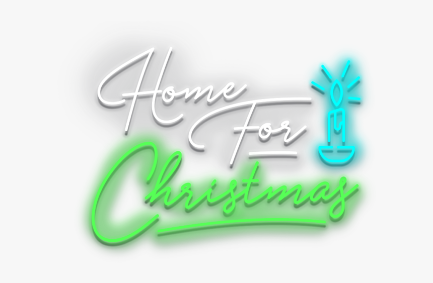 Home For Christmas3 - Calligraphy, HD Png Download, Free Download