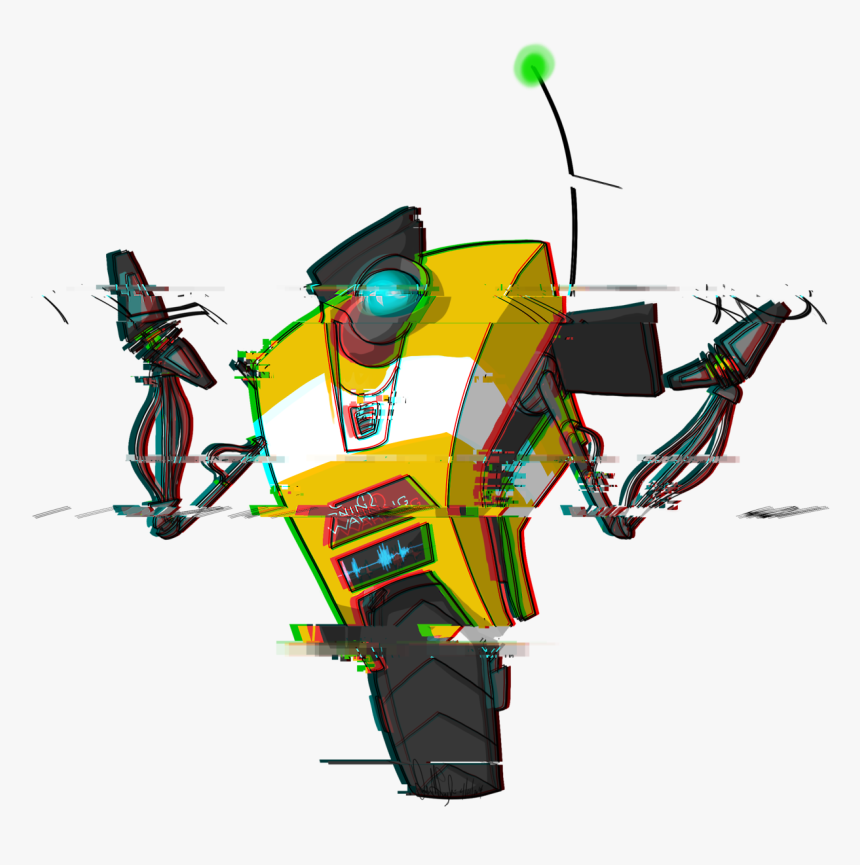 Borderlands 3 Claptrap Png, Transparent Png, Free Download