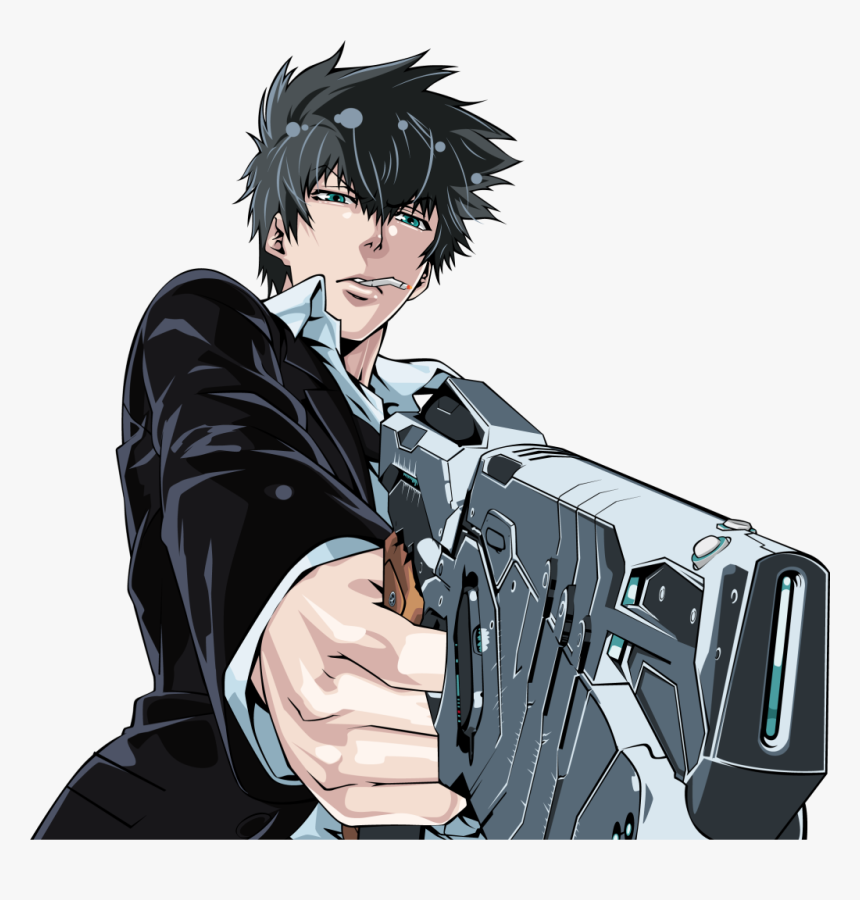 Psycho Pass Kougami Render - Psycho Pass Kougami Png, Transparent Png, Free Download