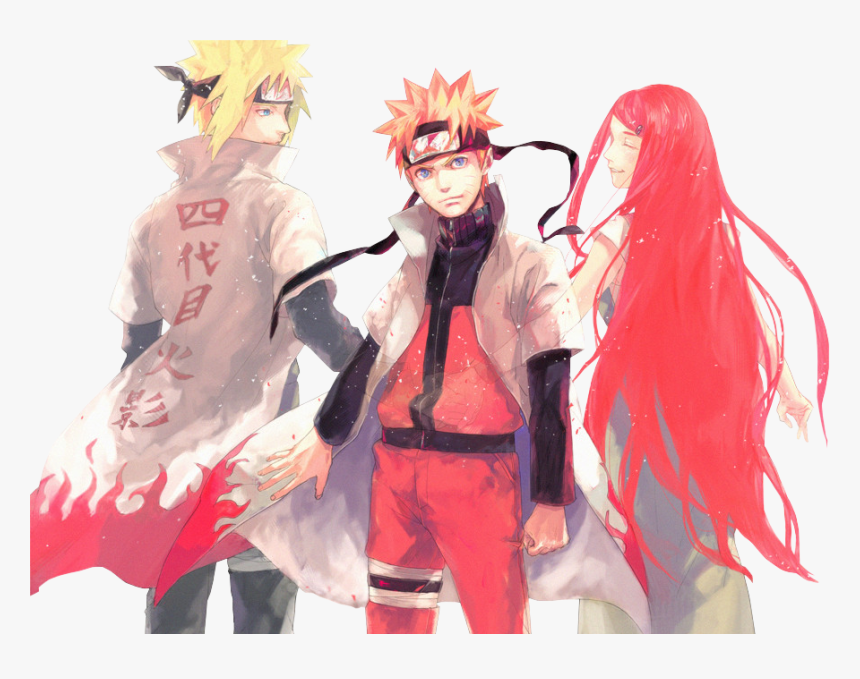 Naruto Minato Kushina , Png Download - Naruto And Minato And Kushina, Transparent Png, Free Download