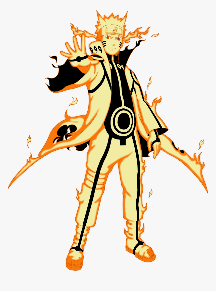 No Caption Provided - Naruto Sage Mode Kurama, HD Png Download, Free Download