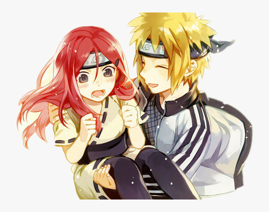 #minato & Kushina - Minato Kushina And Naruto, HD Png Download, Free Download