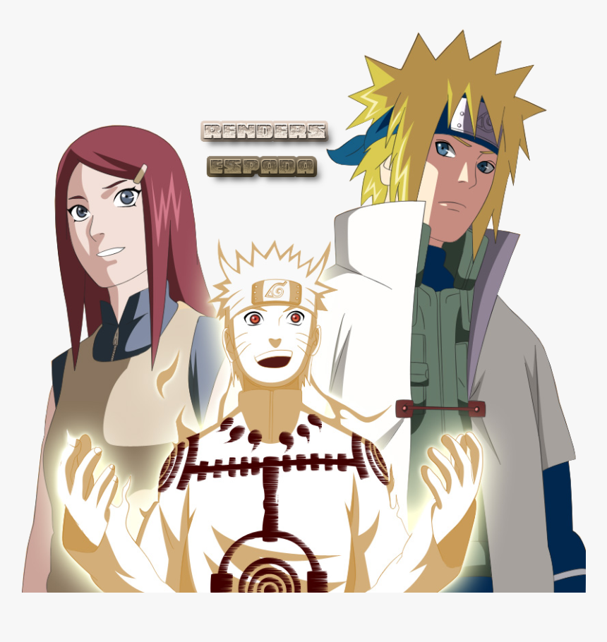 It Naruto Minato Kushina - Naruto Two Suns, HD Png Download, Free Download