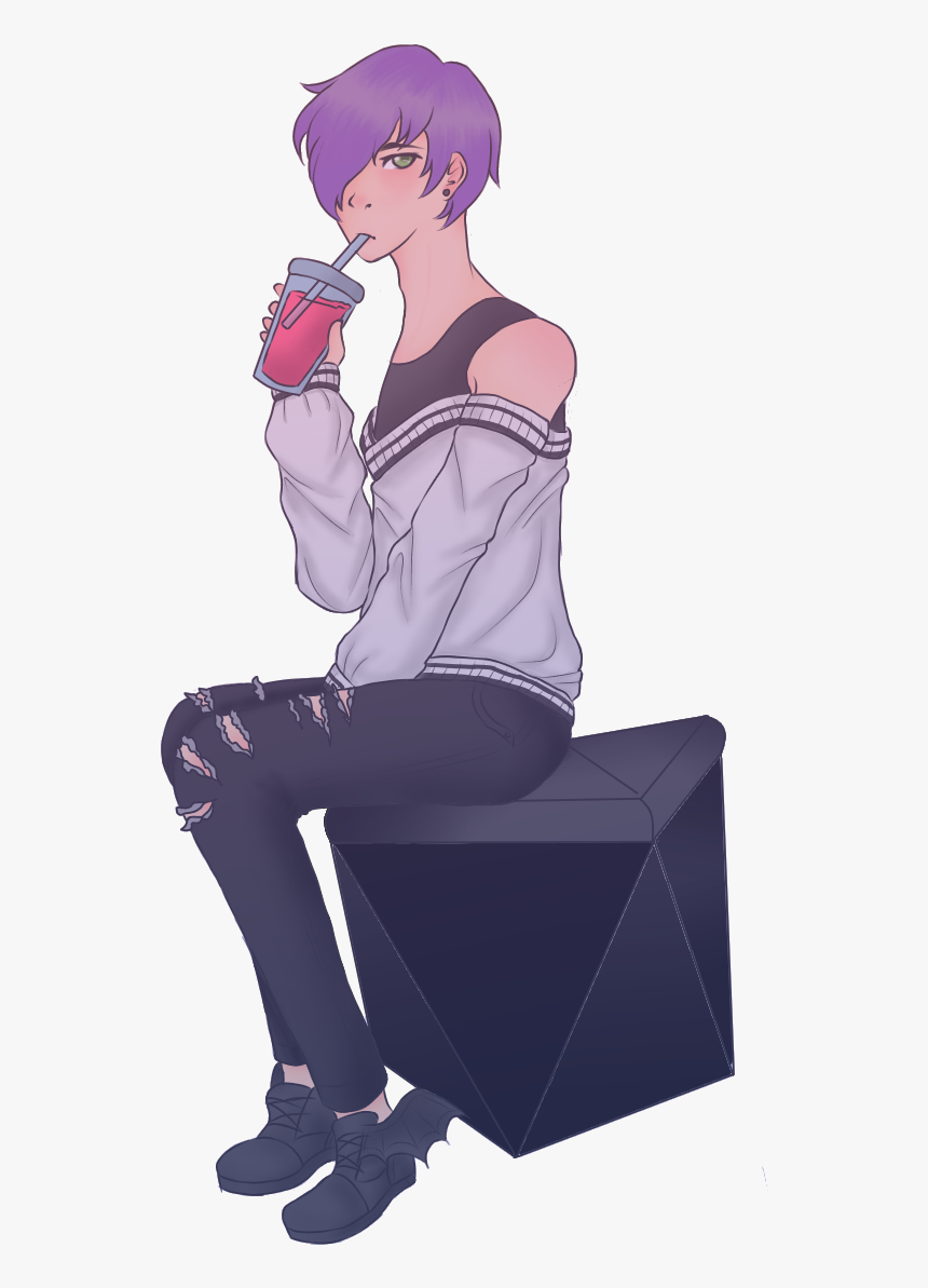 Minato, New Oc - Sitting, HD Png Download, Free Download