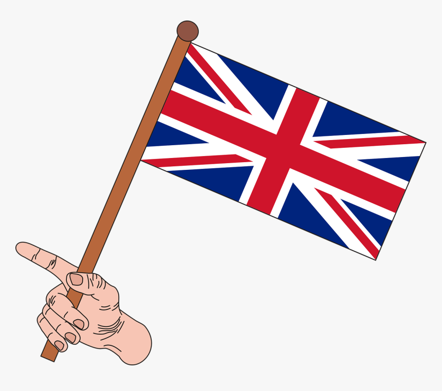 English Flag Flag Uk Flag Free Photo - Cartoon French And Indian War, HD Png Download, Free Download