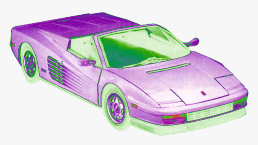 #vaporwave #purple #van #car #brand #quality #png #spam - Car 3d Gif Png, Transparent Png, Free Download