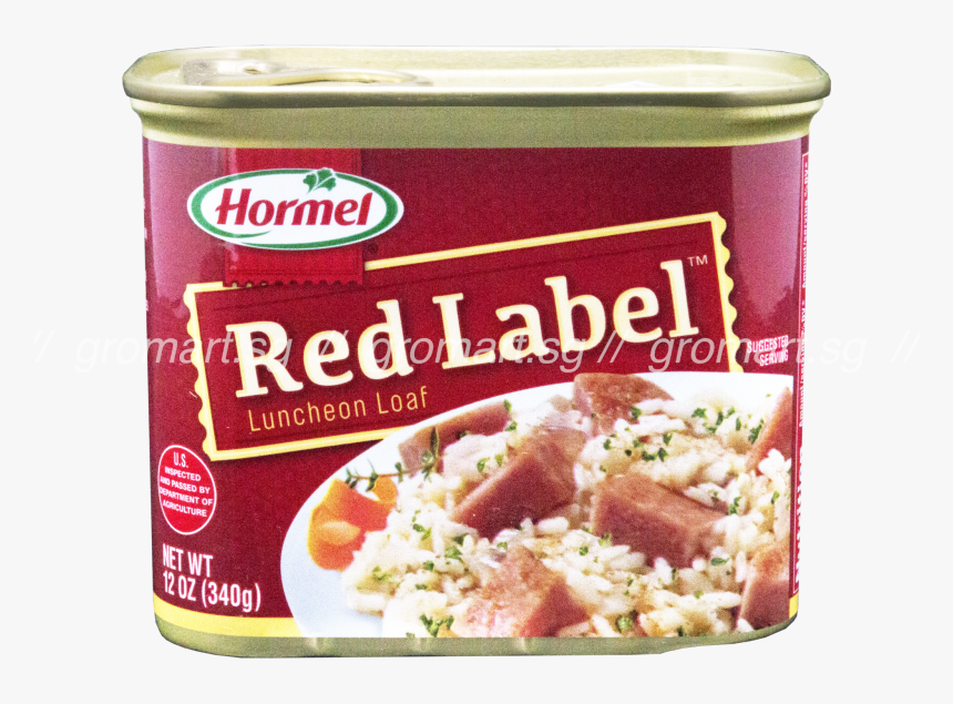 Spam Red Label - Spam Red Label Luncheon Loaf, HD Png Download, Free Download
