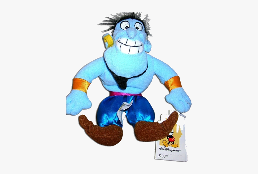 Disney World Genie Plush Doll Disneyland Walt Free - Stuffed Toy, HD Png Download, Free Download