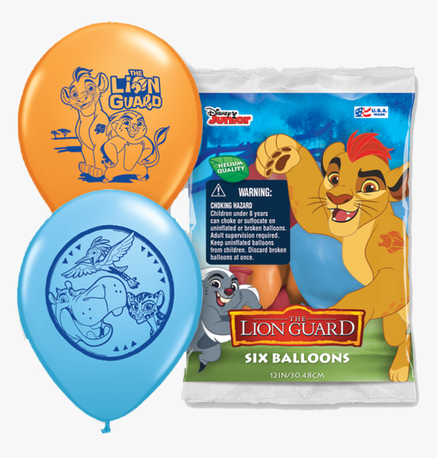 Lion Guard Latex Balloons - Latex Balloon Lion Guard, HD Png Download, Free Download