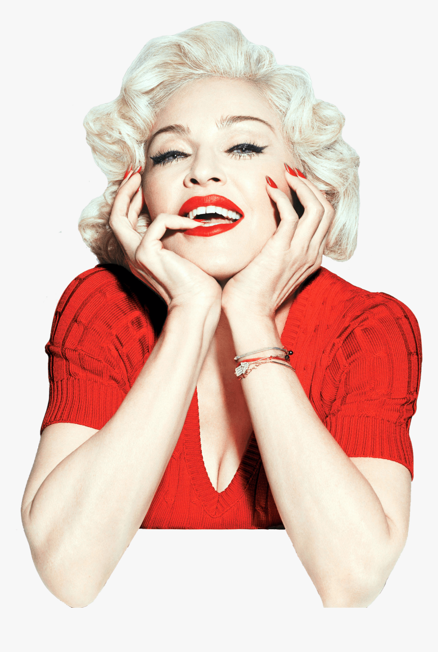 Madonna Red - Madonna Png, Transparent Png, Free Download