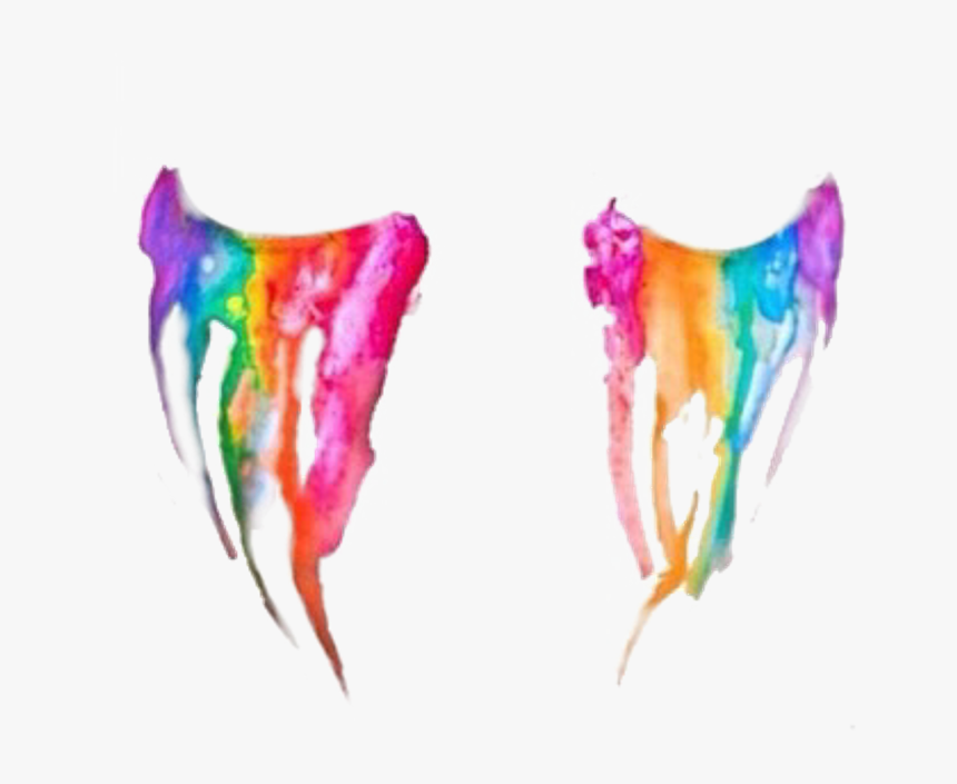 Rainbow Tears Png - Lagrimas Arco Iris Png, Transparent Png, Free Download