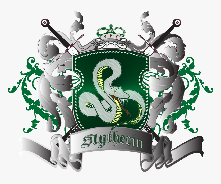 Slytherin Crest , Png Download - House Slytherin Png, Transparent Png, Free Download
