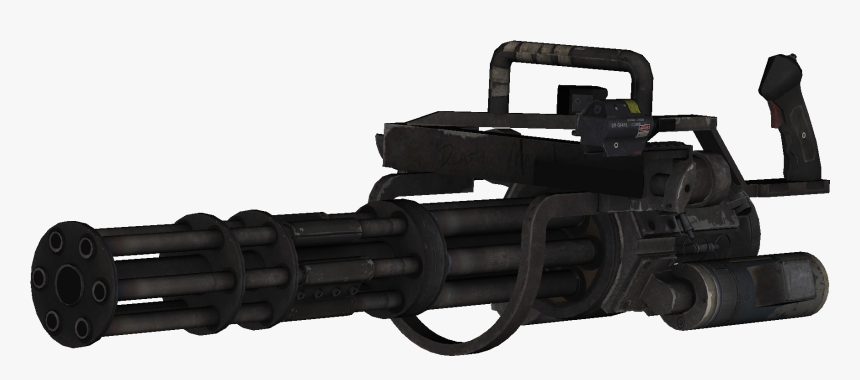 Minigun Portable Model Codg - Machine Guns On Call Of Duty, HD Png Download, Free Download