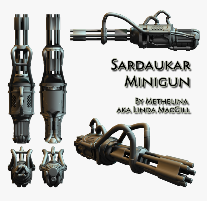 Sardaukar"s Minigun - Rifle, HD Png Download, Free Download