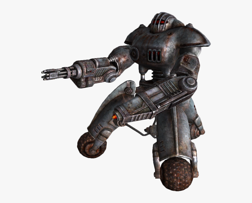 Minigun Sentry Bot - Fallout 3 Sentry Bot, HD Png Download, Free Download