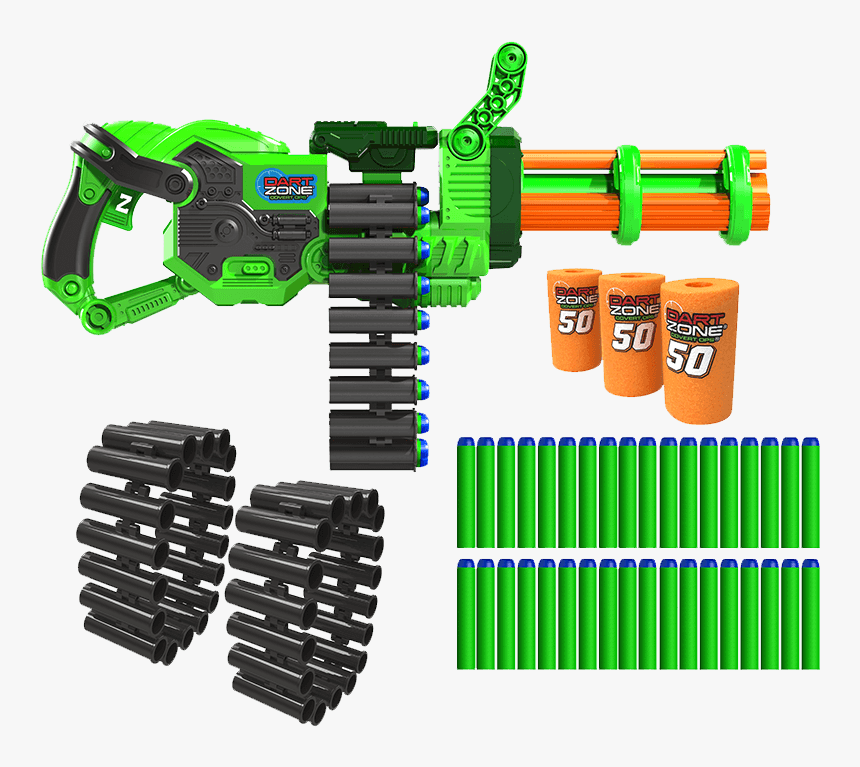 dart zone gatling gun
