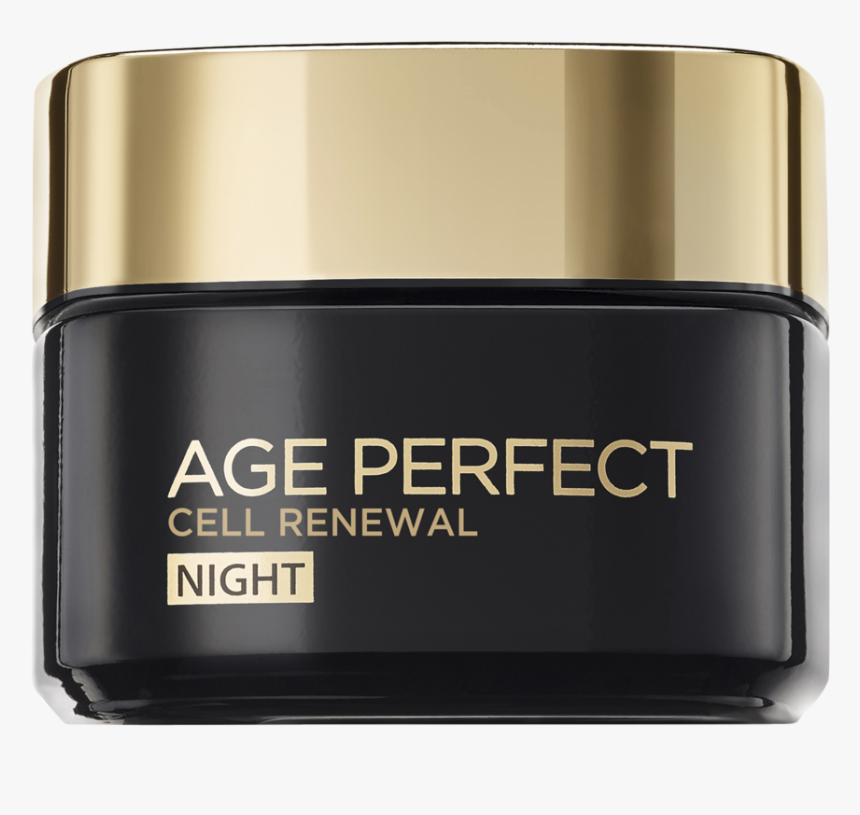Loréal Age Perfect Cell Renewal Night Cream"
 Class="lazyload - Cosmetics, HD Png Download, Free Download