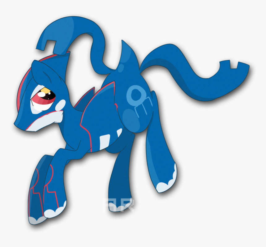 Arituc, Kyogre, Pokémon, Ponified, Safe - Cartoon, HD Png Download, Free Download